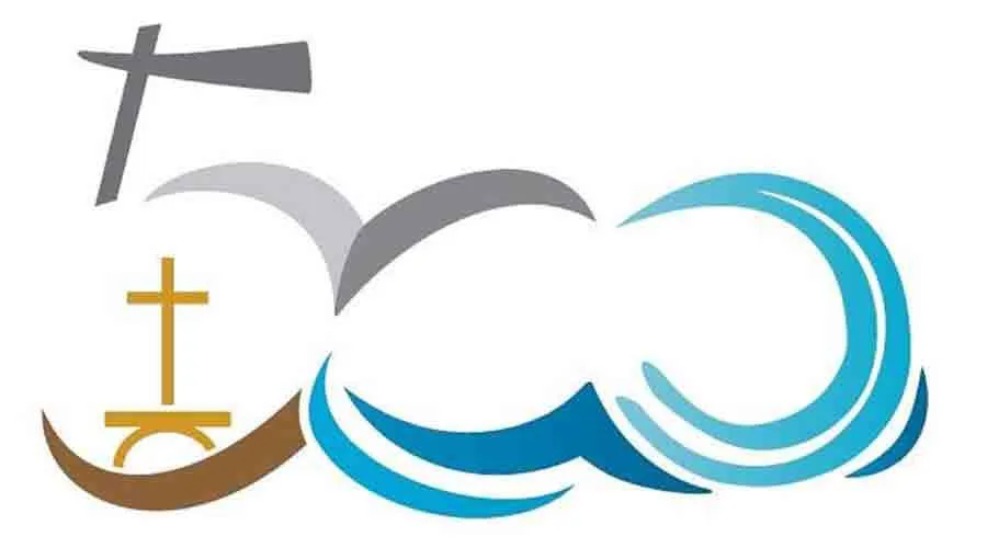 Logo de los 500 años de la primera Misa en Argentina.