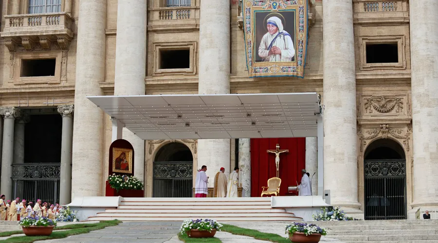 Misa de acción de gracias por la canonización. Foto: Daniel Ibáñez / ACI Prensa