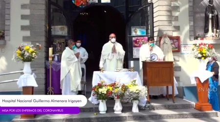 La u00faltima palabra no la tendru00e1 la muerte sino la vida, afirma Obispo en hospital