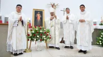 Misa del Domingo de la Divina Misericordia. Crédito: Facebook - Arquidiócesis de Managua