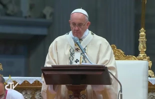 El Papa en la Misa de la Epifanu00eda. Foto: Captura Youtube 