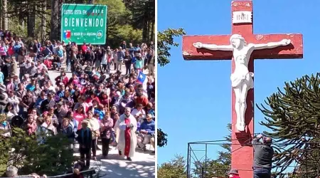 Realizan Misa en la frontera de Argentina y Chile para orar por la paz