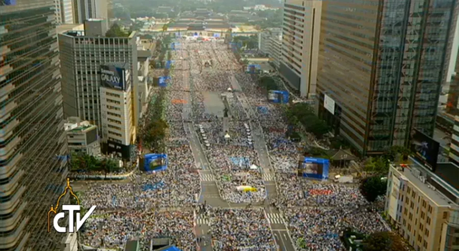 El Papa Francisco beatificó a 124 mártires coreanos