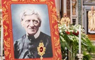 La Misa de acciu00f3n de gracias por la canonizaciu00f3n del Cardenal Newman. Cru00e9dito: Daniel Ibu00e1u00f1ez / ACI 