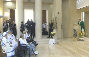 El Papa en la Misa. Foto: Captura Youtube 
