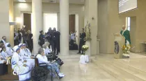 El Papa en la Misa. Foto: Captura Youtube