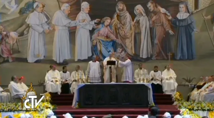 El Papa Francisco celebra la Misa en Belén / Foto: Captura Youtube (CTV)?w=200&h=150