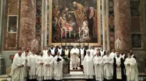 Concelebrantes Misa por San Juan XXIII. Crédito: Congregación para las Iglesias Orientales