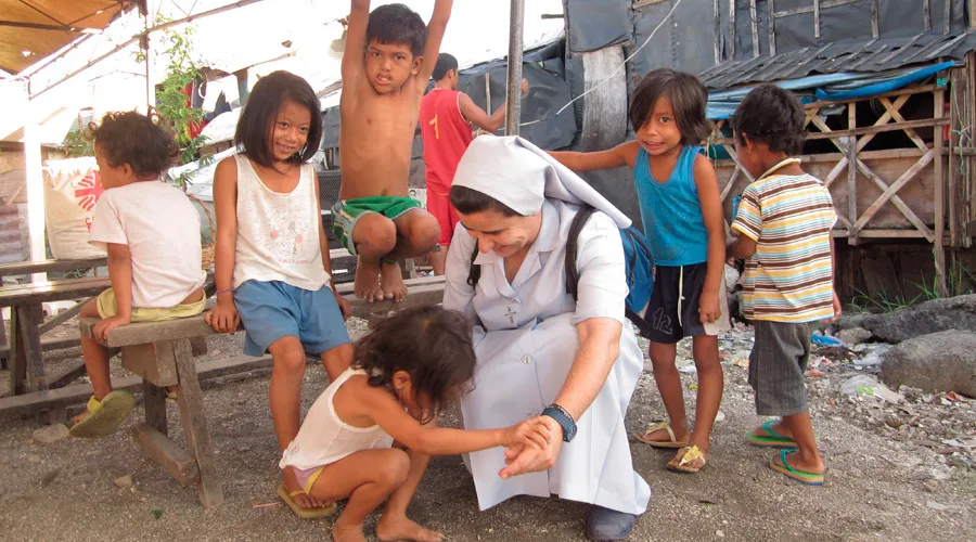 Religiosa Misionera en Filipinas. Foto: Religiosas del Santísimo Sacramento y María Inmaculada. ?w=200&h=150