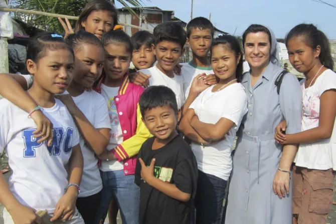 Religiosa relata la labor misionera de la Iglesia en Filipinas