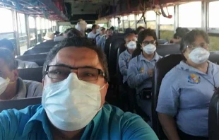 Misioneros mexicanos en Honduras. Cru00e9dito: Cortesu00eda de Misioneros Servidores de la Palabra. 