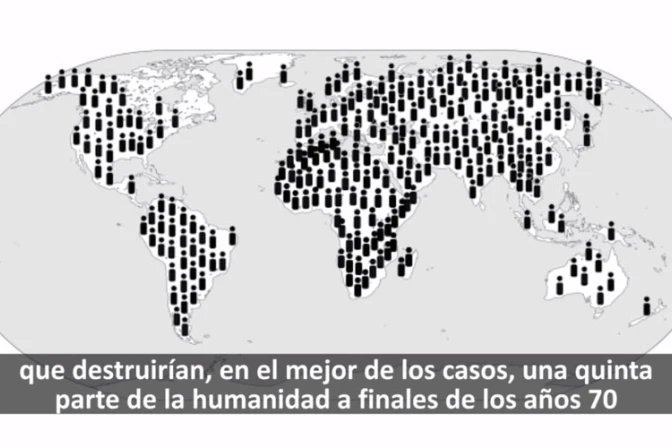 [VIDEO]  “No estamos sobrepoblados, saca la cuenta”