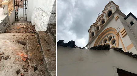 Estas son algunas de las iglesias dañadas durante las protestas en Ecuador
