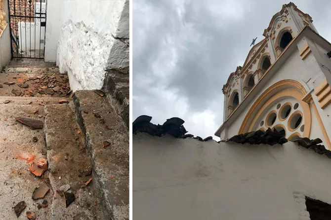 Estas son algunas de las iglesias dañadas durante las protestas en Ecuador
