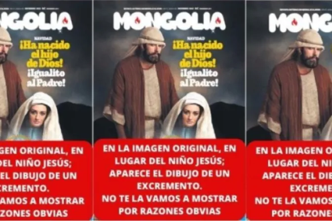 Más de 60 mil piden retirar una revista por el contenido blasfemo de su portada
