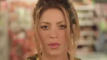 Shakira en video musical de "Monotonía"
