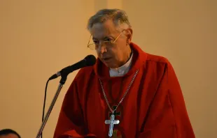 Mons. Aguer permanece internado en el Sanatorio Finochietto. Crédito: Facebook Conferencia Episcopal Argentina 