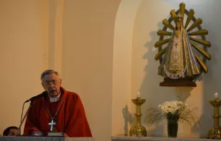 Mons. Aguer fue dado de alta y agradeció las oraciones por su salud. Crédito: Facebook Conferencia Episcopal Argentina 