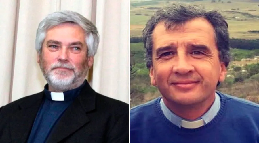 Mons. Fernando Gil y Mons. Pablo Jourdán / Crédito: Comunicaciones Conferencia Episcopal de Uruguay