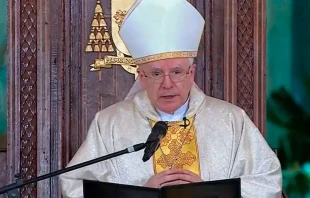 Mons. Luis Mariano Montemayor. Cru00e9dito: Noticias Caracol (captura de video) 