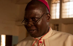 Mons. Matthew Man-Oso Ndagoso, Arzobispo de Kaduna (Nigeria). Cru00e9dito: ACN 