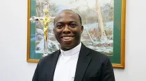 Mons. Anthony Onyemuche Ekpo. Crédito: Vatican Media.