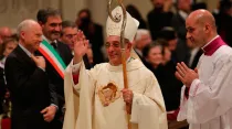 Mons. De Donatis, nuevo Vicario General de la Diócesis de Roma. Foto: Daniel Ibáñez / ACI Prensa