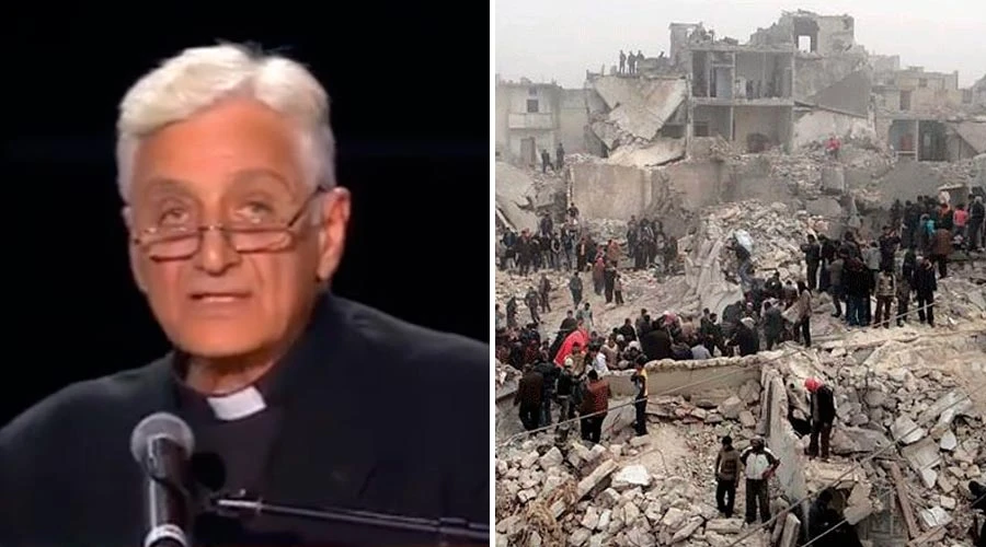 Mons. Antoine Audo, Obispo Caldeo de Alepo - Guerra en Siria / Foto: Captura Youtube CTV - Twitter SerieA_Calcio_1?w=200&h=150