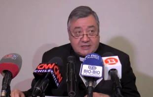 Mons.Cristian Contreras Villarroel / Foto: Captura Youtube 