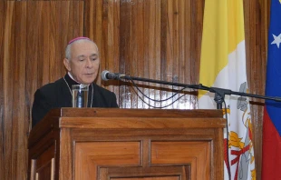 Presidente de la Conferencia Episcopal Venezolana Mons. Diego Padru00f3n / Foto: CEV 