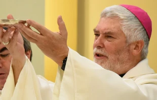 Mons. Fernando Gil, Obispo de Salto. Cru00e9dito: Clicregional, Diu00f3cesis de Salto. 