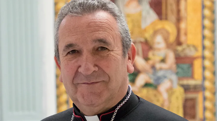 Mons. Gerardo Melgar, Obispo de Ciudad Real (España). Crédito: Diócesis de Ciudad Real.