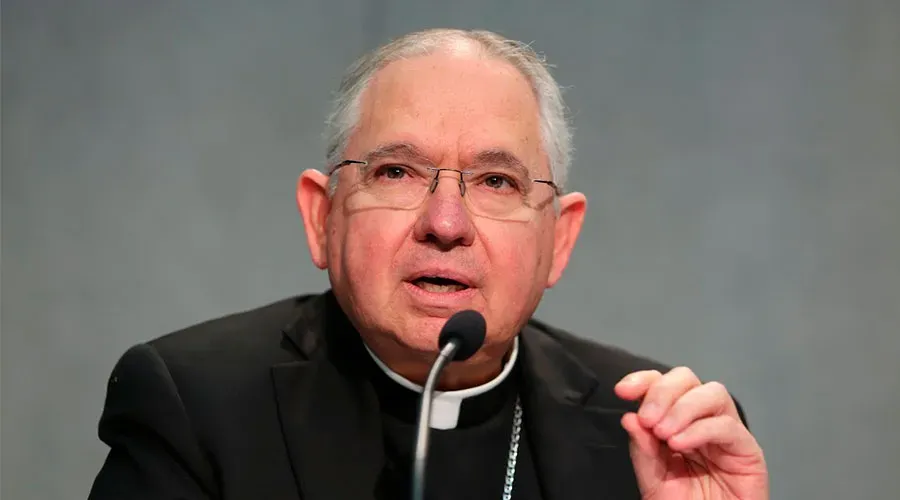 Presidente de la USCCB, Mons. José Gomez. Crédito: Daniel Ibáñez (ACI)
