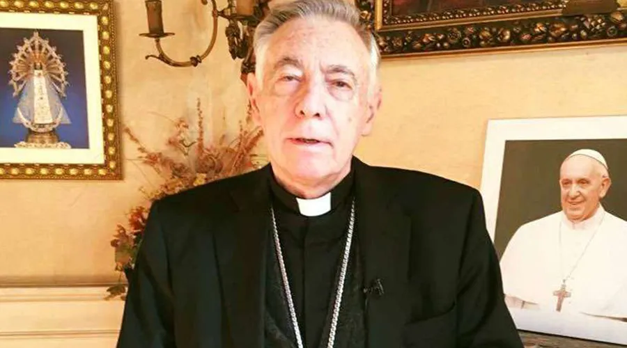 Mons. Héctor Aguer, Arzobispo emérito de La Plata (Argentina). Crédito.