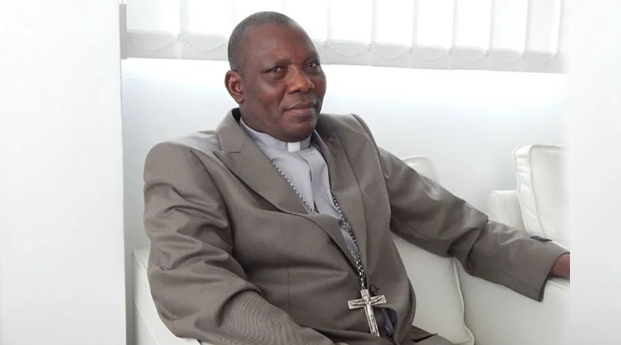 Mons. Oliver Dashe Doeme, Obispo de Maiduguri (Nigeria). Foto: ACI Prensa. ?w=200&h=150