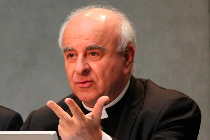 Vaticano: Mons. Paglia aclara a medios sobre uniones gay y recuerda que matrimonio es entre hombre y mujer