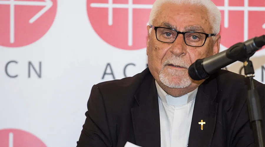 Mons. Petros Mouche es el Arzobispo siro-católico de Mosul (Irak). FOTO: Ayuda a la Iglesia Necesitada.