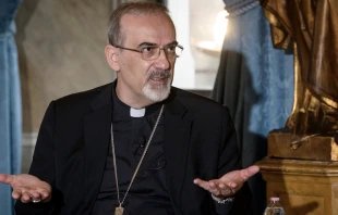 Mons. Pierbattista Pizzaballa. Foto: Anthony Johnson / ACI Prensa 