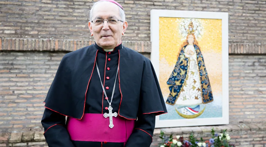 Mons. Edmundo Valenzuela, Presidente de la Conferencia Episcopal de Paraguay y Arzobispo de Asunción  / Foto: Daniel Ibáñez (ACI Prensa)?w=200&h=150