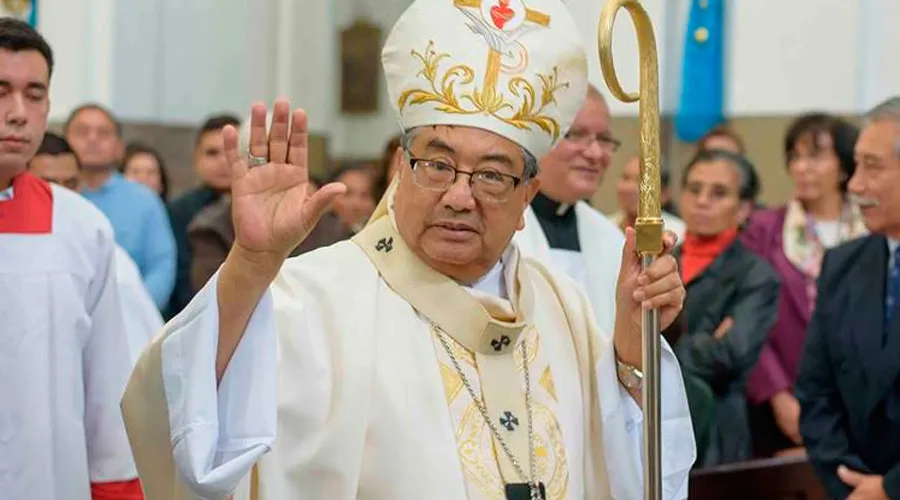 Mons. Oscar Vian Morales - Foto: Facebook Arzobispado de Guatemala