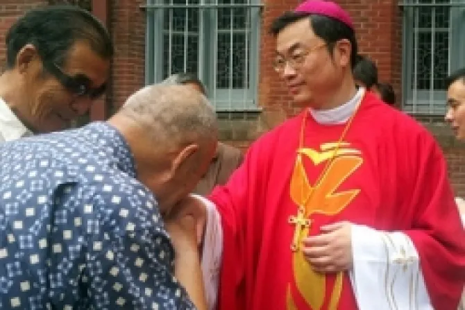 Gobierno chino assla a Obispo ordenado con permiso del Papa