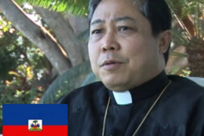 Nuncio en Haití pide usar autoridad moral de la Iglesia para distribuir ayuda