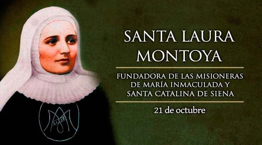 Cada 21 de octubre se celebra a Santa Laura Montoya, la primera santa colombiana