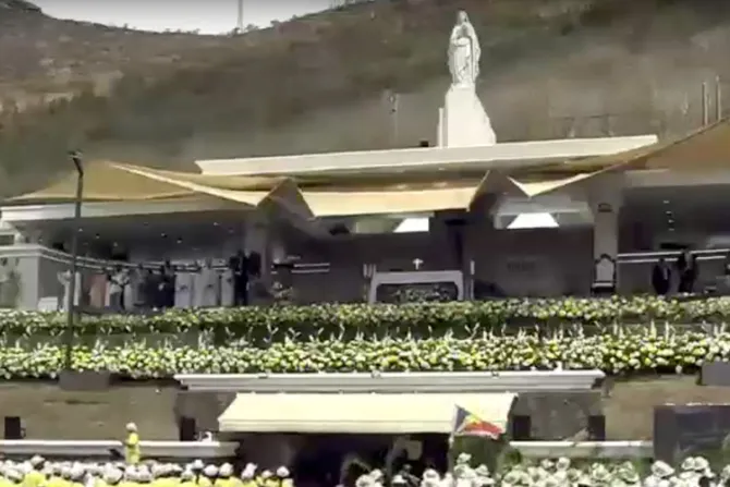 Gracias a la Virgen: la historia del monumento donde el Papa celebró Misa en Mauricio