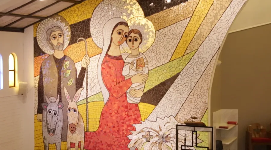 Mosaico La Natividad del Señor. Crédito: Giselle Vargas, ACI Prensa.?w=200&h=150