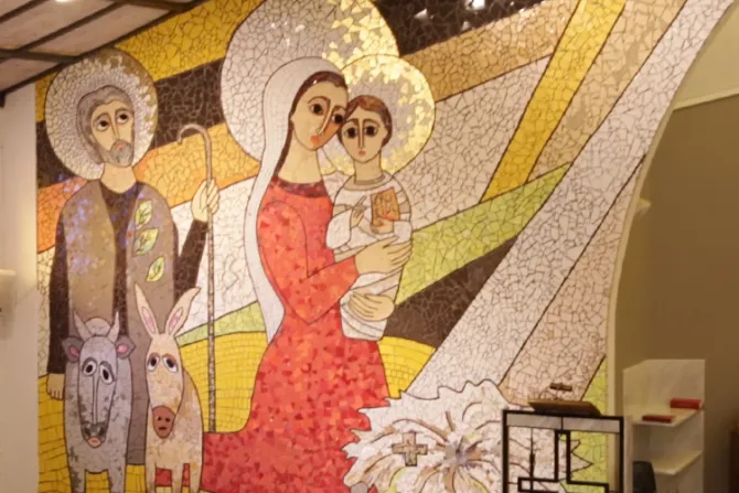 Conoce el gran mosaico que habla de la Natividad del Señor [VIDEO]