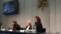 Presentación del encuentro en la Oficina de Prensa del Vaticano. Foto: Angela Ambrogetti / ACI Group