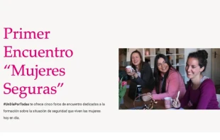 Captura del sitio web del evento. 