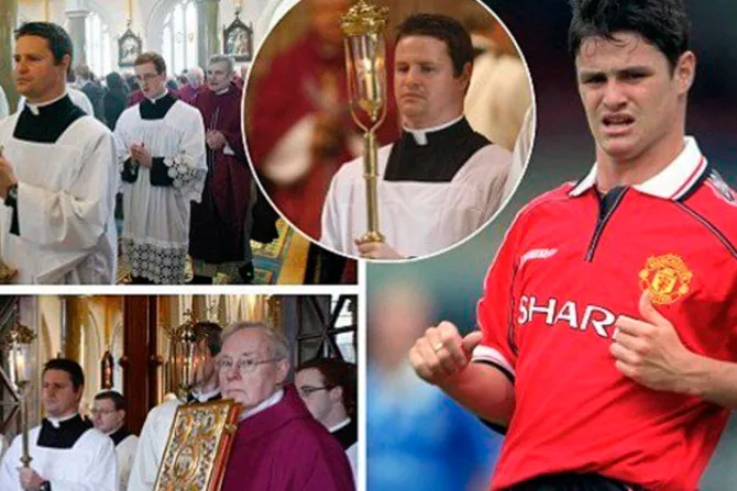Exjugador del Manchester United ordenado diácono: Será sacerdote en 2017