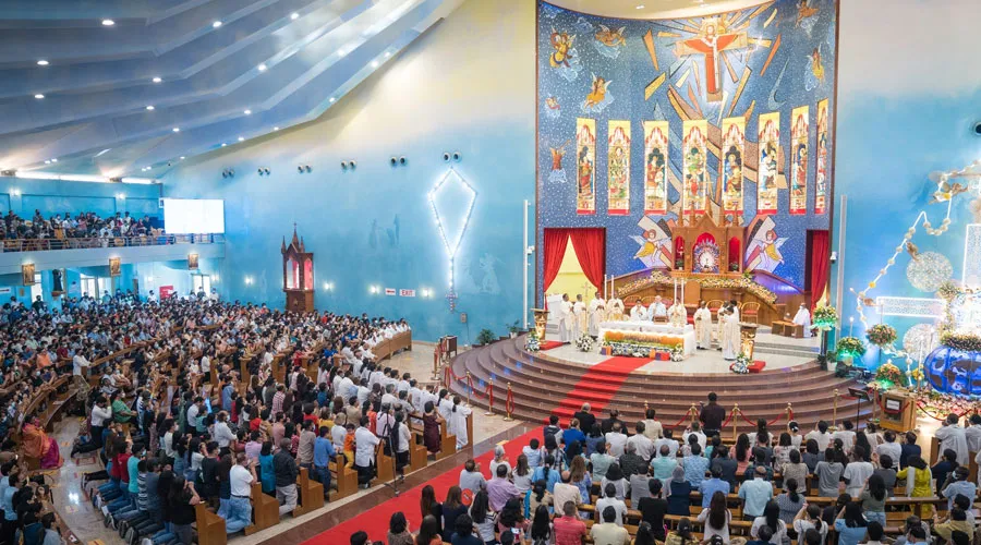 La iglesia Nuestra Señora del Rosario en Doha. Crédito: CatholicChurchQatar.org?w=200&h=150